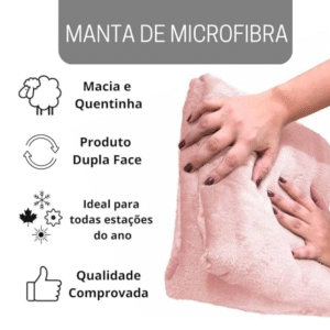 Manta de microfibra