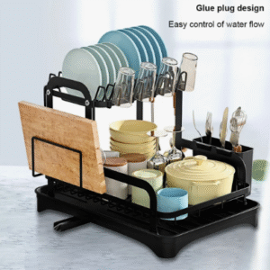 Escorredor De Louça Aço Inox Pratos Talheres Cozinha Pia