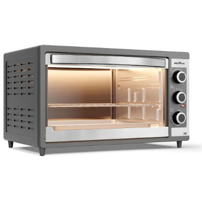 Forno Elétrico Britânia 52L Dupla resistência BFE55P